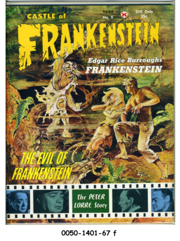 Castle of Frankenstein #05 © 1964 Gothic Castle v2#1